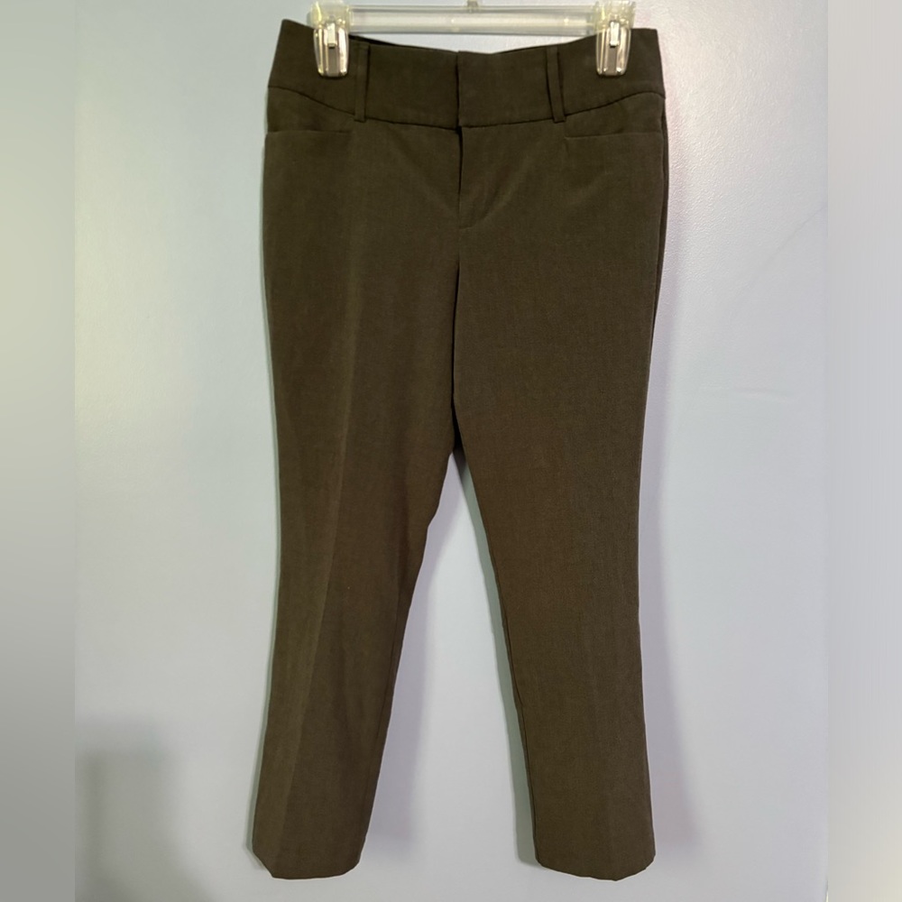 Apt. 9 Women’s Gray Pants Stretch Comfy Work Size 10P Inseam 26 1/2”